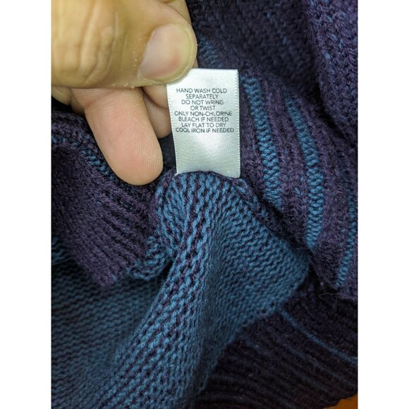 CJ Banks Size M Knitted Sweater Purple Christopher Womens - Picture 7 of 7